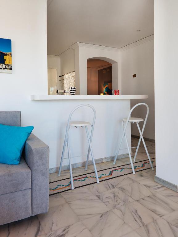 Posezení v ubytování Apartamentos Alberca - Deniasol