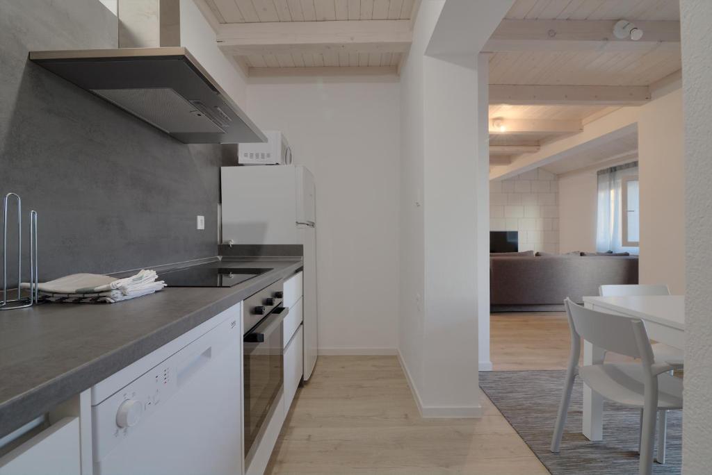 Kuchyňa alebo kuchynka v ubytovaní Apartment Kuk