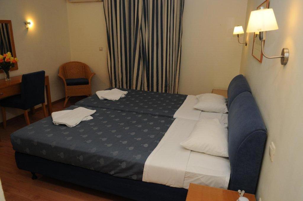 Posteľ alebo postele v izbe v ubytovaní Hotel Pantheon