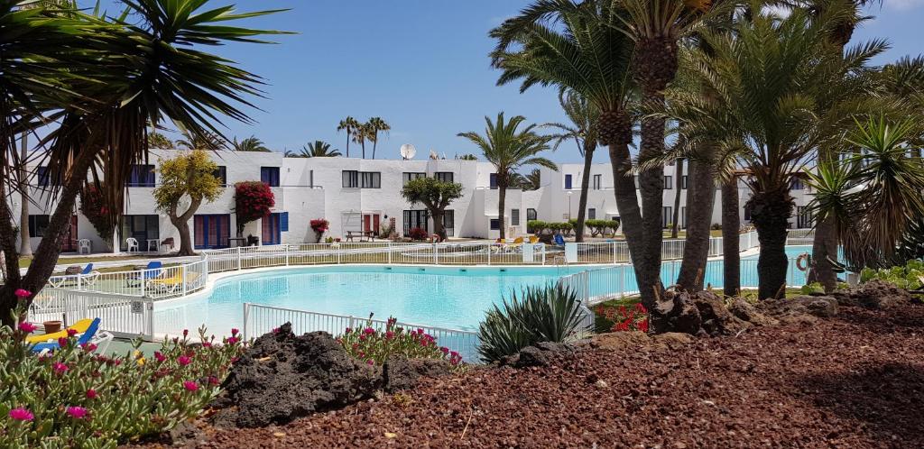 Bazén v ubytovaní Apartamento junto a la playa. Corralejo alebo v jeho blízkosti