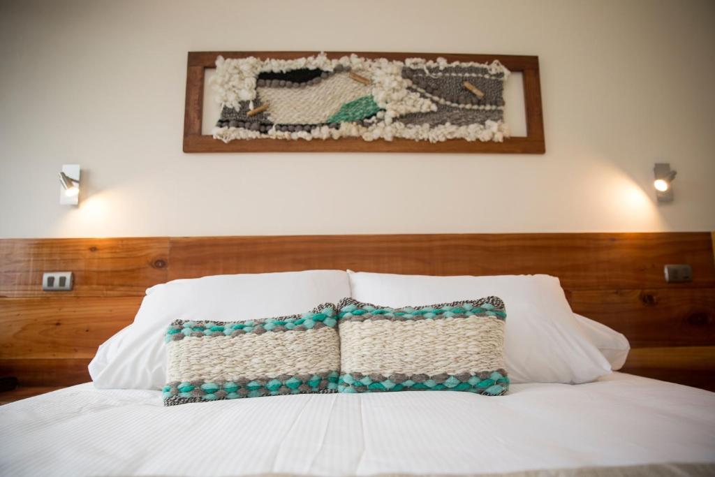 Cama o camas de una habitación en Maki Hotel