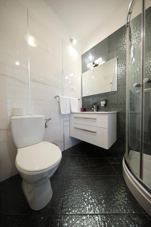 Kúpeľňa v ubytovaní Top Apartments Zadar