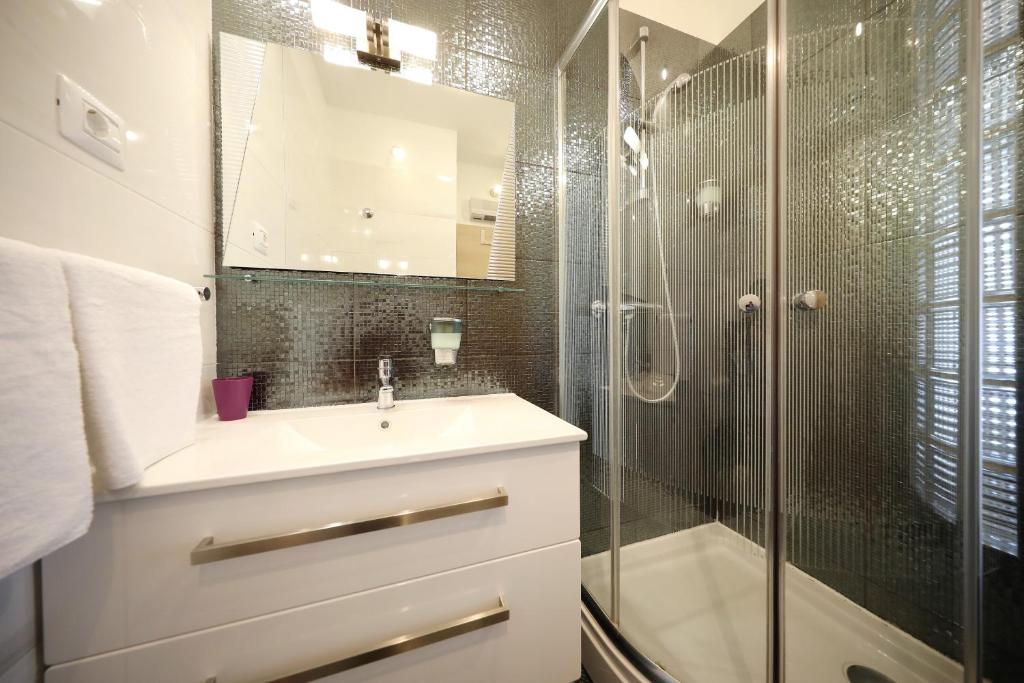 Kúpeľňa v ubytovaní Top Apartments Zadar