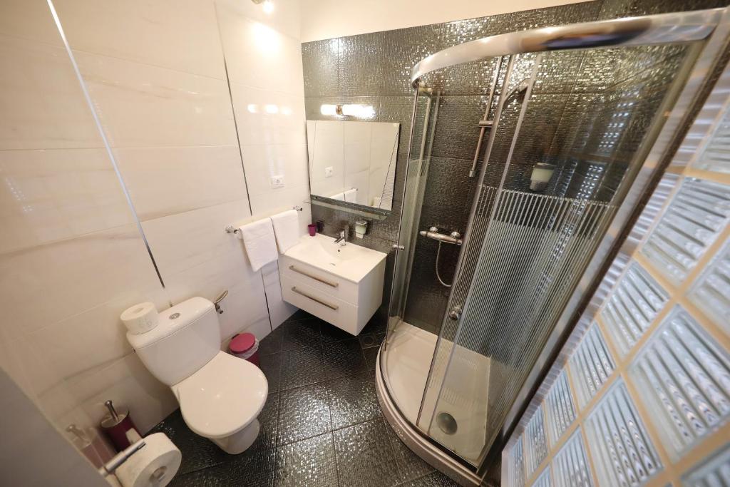 Kúpeľňa v ubytovaní Top Apartments Zadar