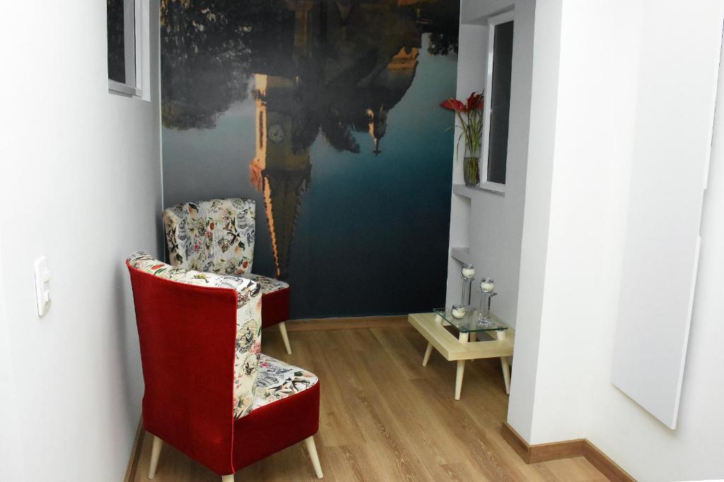 Posezení v ubytování Hotel El Lago 1