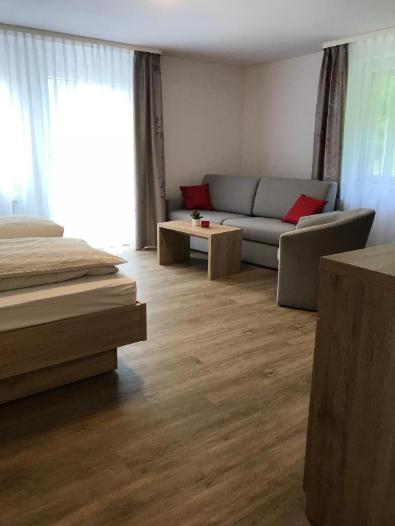 Posezení v ubytování Gasthaus Zur Erle