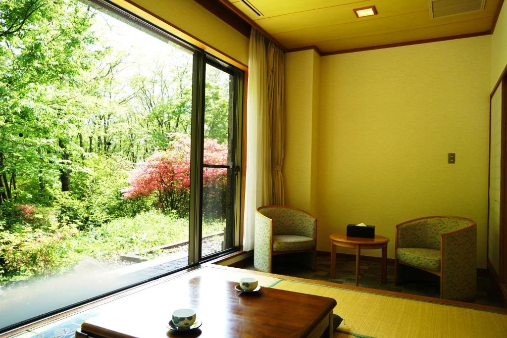 Posezení v ubytování Blancvert Nasu Onsen Hotel