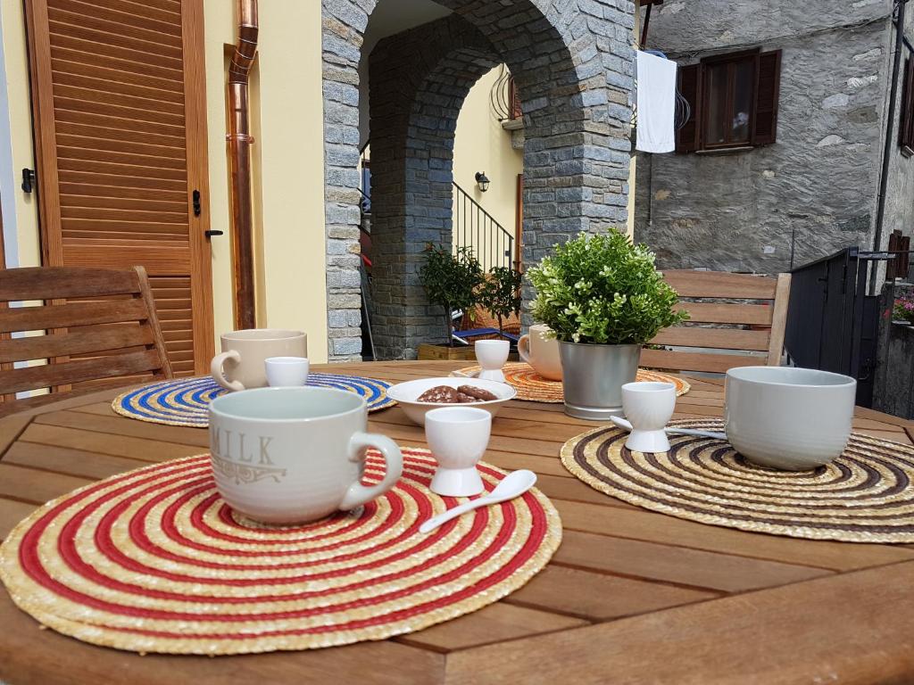 Patio lub wspólna przestrzeń na świeżym powietrzu w obiekcie Il Torchio