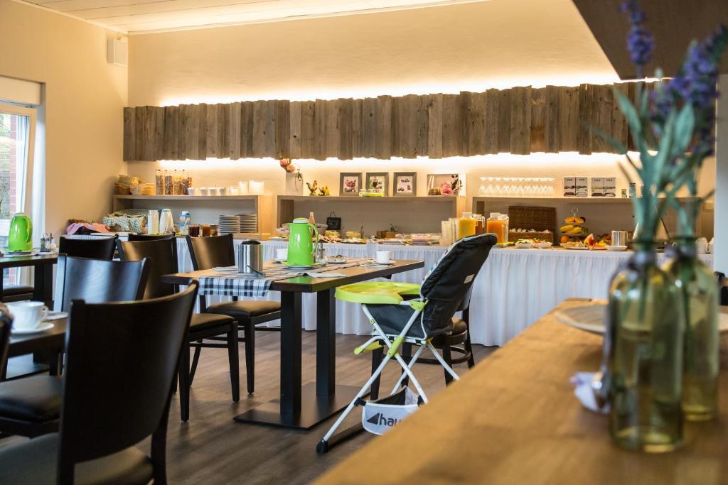 Kuchyň nebo kuchyňský kout v ubytování Sporthotel Wernigerode