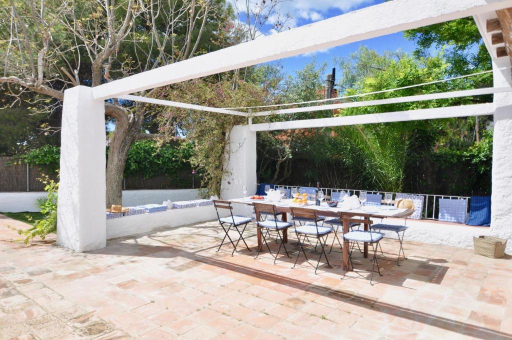 Patio nebo venkovní prostory v ubytování Villa Bianca