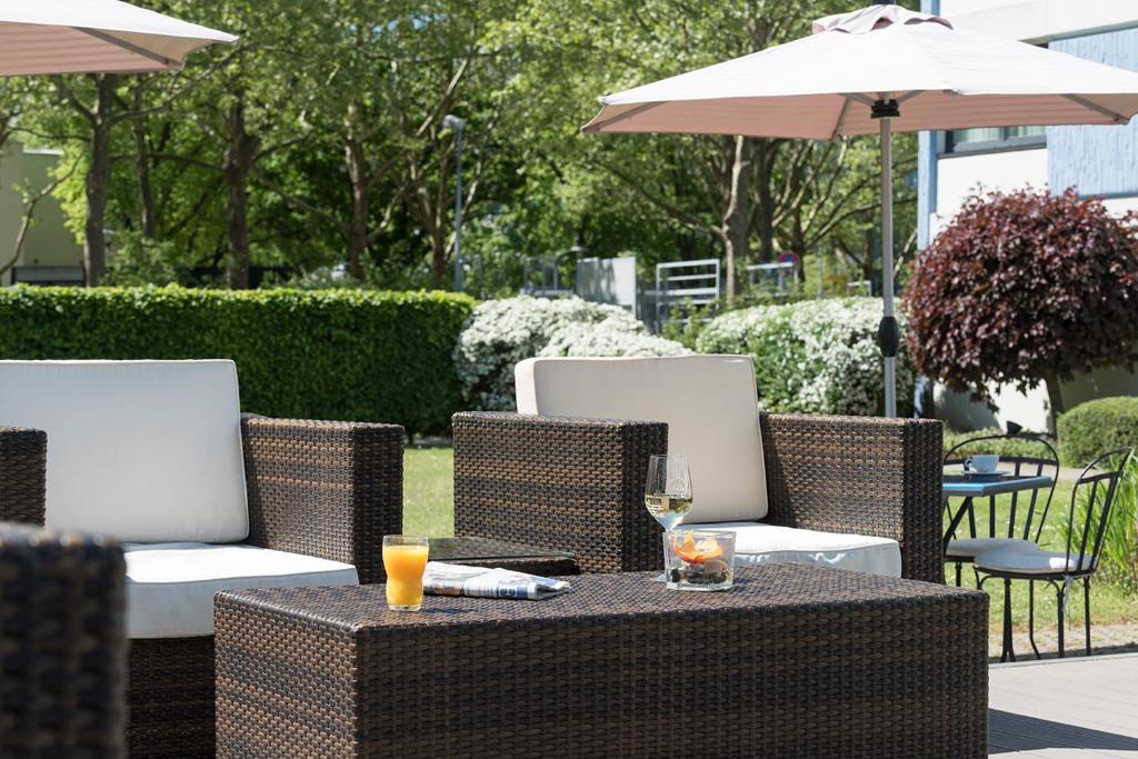 Zahrada ubytování Mercure Hotel Mannheim am Friedensplatz