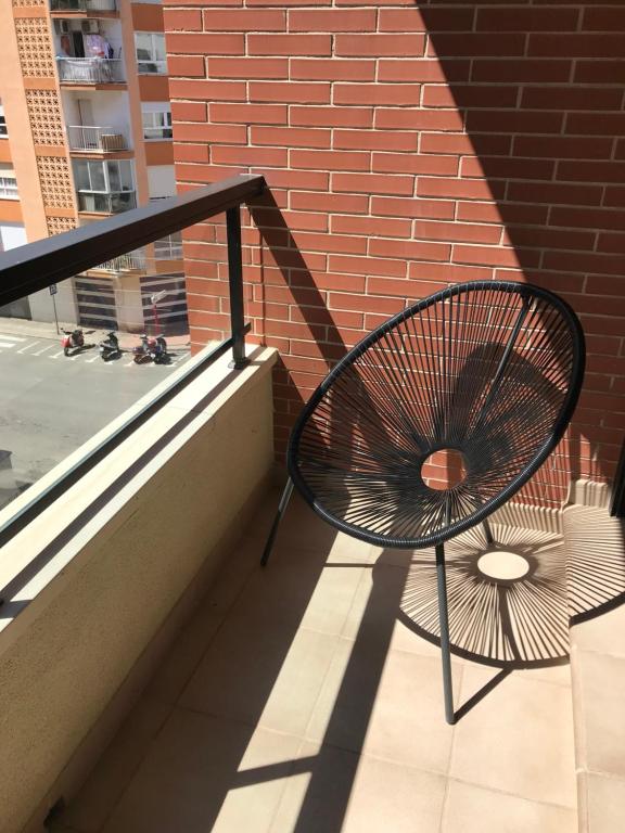 Balkón nebo terasa v ubytování La Faroleta Puerto