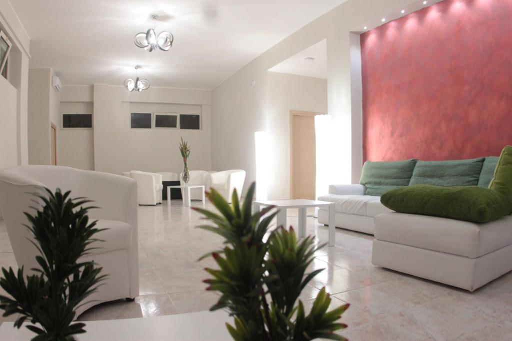 Posezení v ubytování A'MANTIA HOTEL
