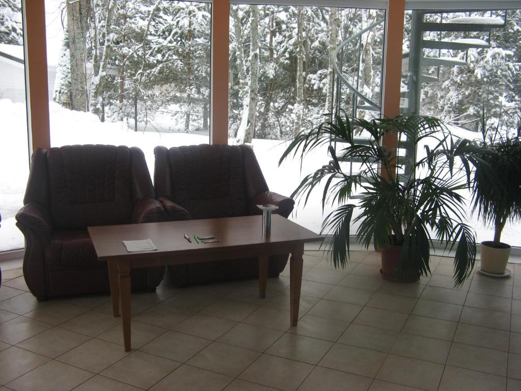 Posezení v ubytování Willipu Guesthouse