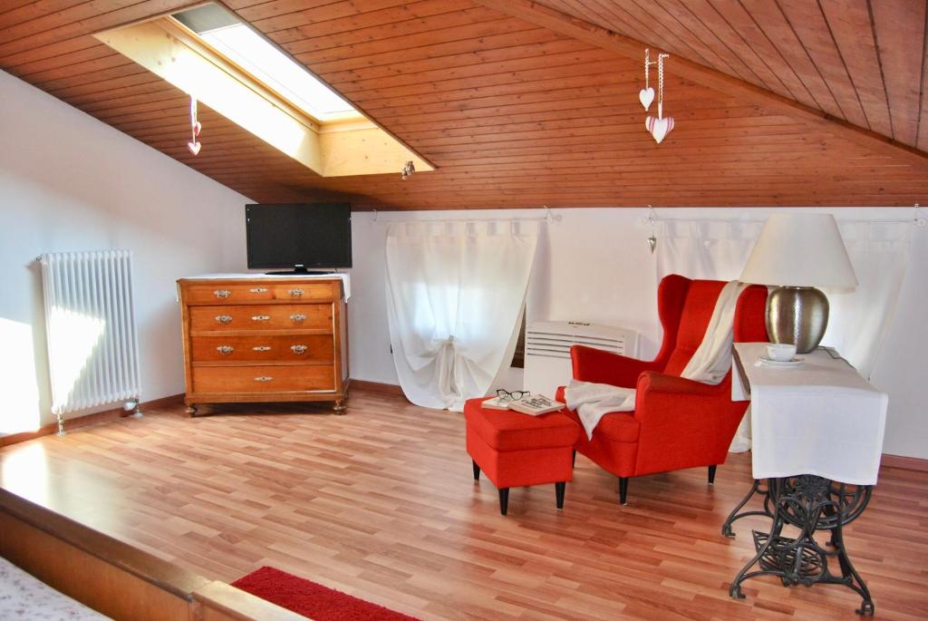 Posezení v ubytování Casa Zen