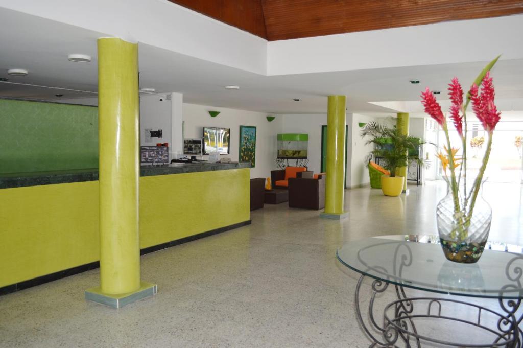 Vstupní hala nebo recepce v ubytování Hotel Albatros