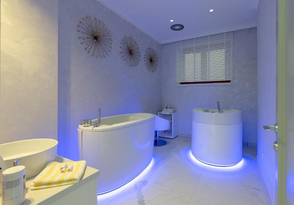 Koupelna v ubytování Boutique Hotel Corso