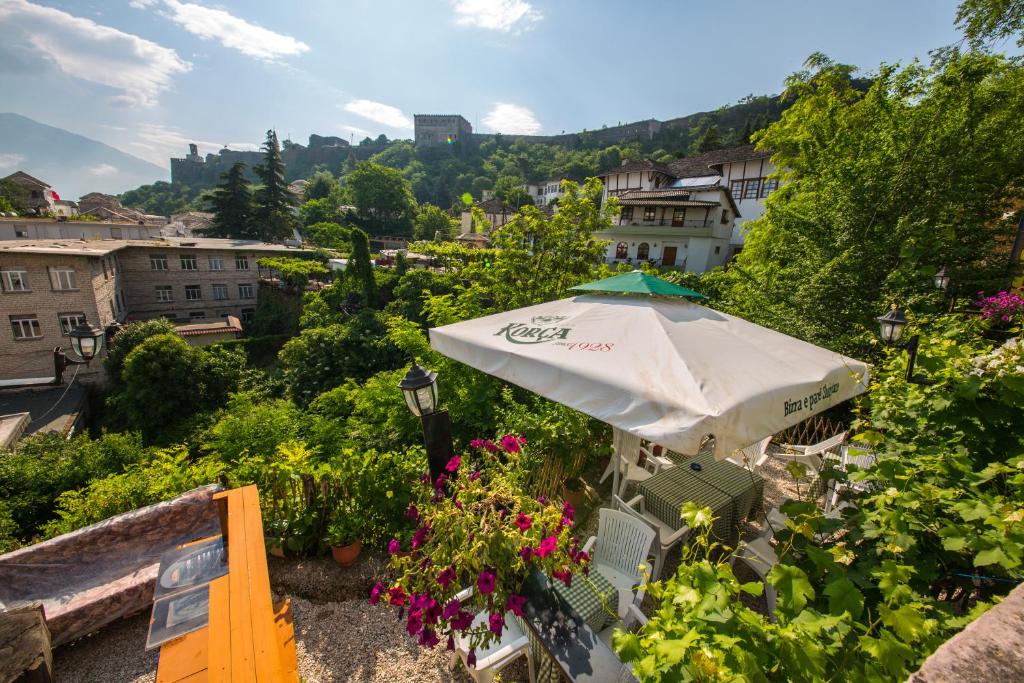 Nespecifikovaný výhled na hory nebo výhled na hory při pohledu z bed and breakfast