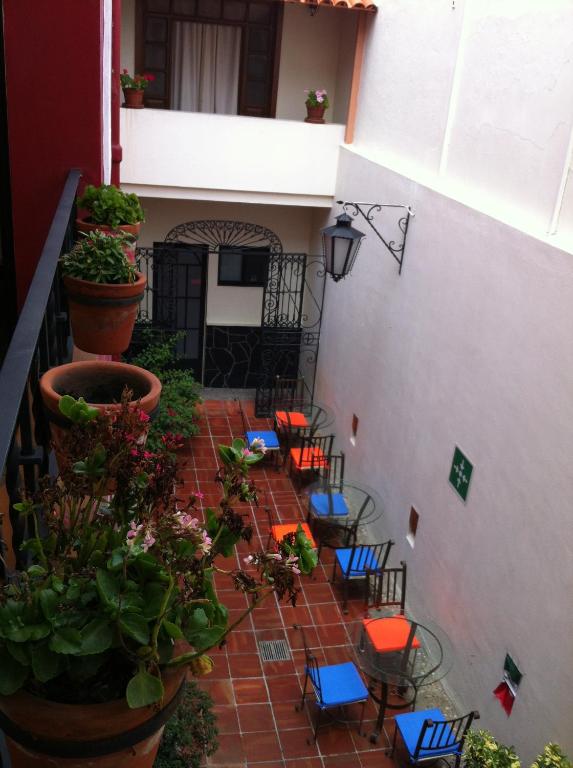 Balkón nebo terasa v ubytování Olga Querida B&B Hostal