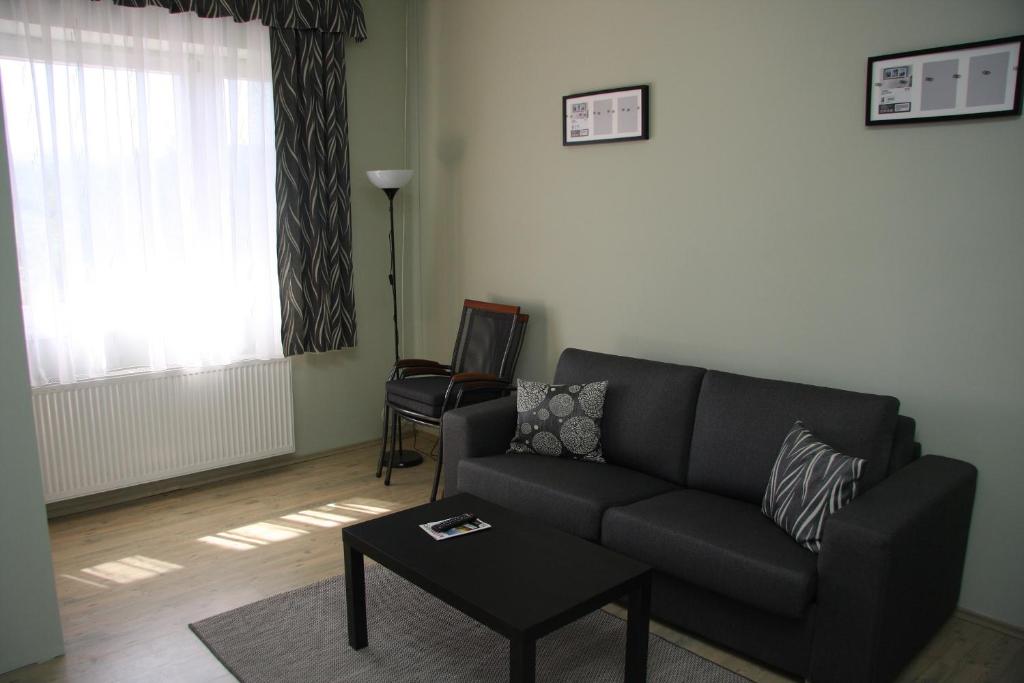 Posezení v ubytování Villa Maria Apartman
