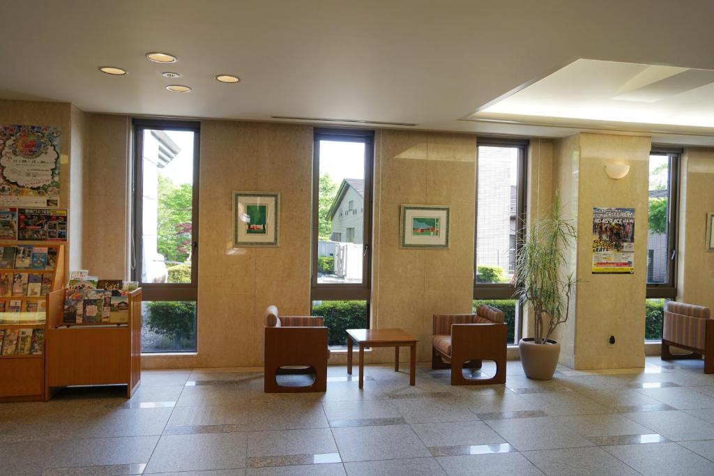 Posezení v ubytování Blancvert Nasu Onsen Hotel