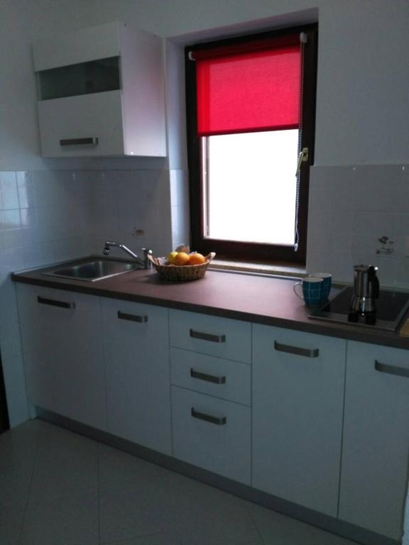 Kuchnia lub aneks kuchenny w obiekcie Apartment Bozac