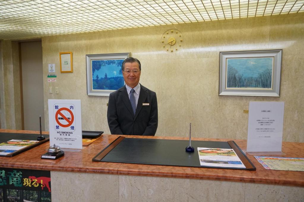 Členové personálu v ubytování Blancvert Nasu Onsen Hotel