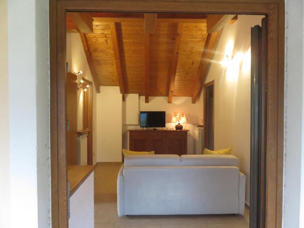 A bed or beds in a room at La Palma