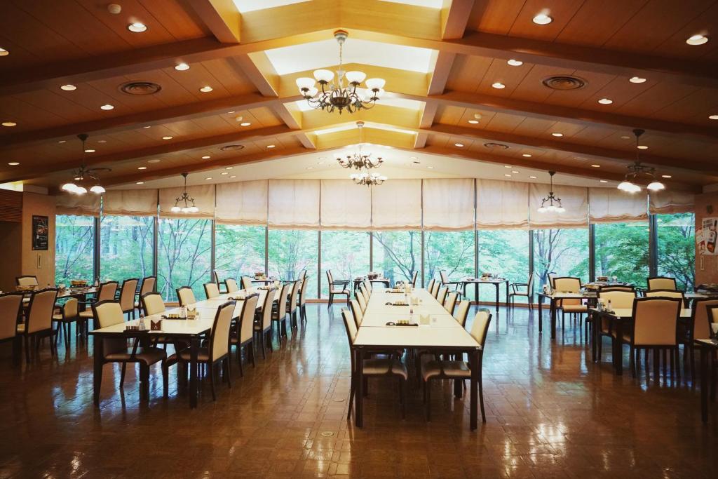 Restaurace v ubytování Blancvert Nasu Onsen Hotel