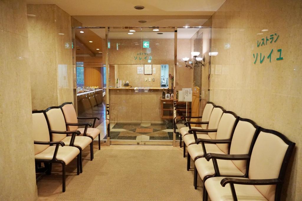 Posezení v ubytování Blancvert Nasu Onsen Hotel