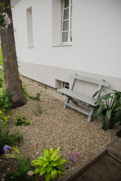 Zahrada ubytování Rába Apartman House