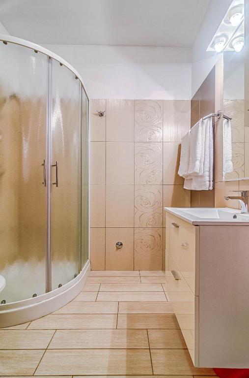 Koupelna v ubytování Apartmani Prodan 2