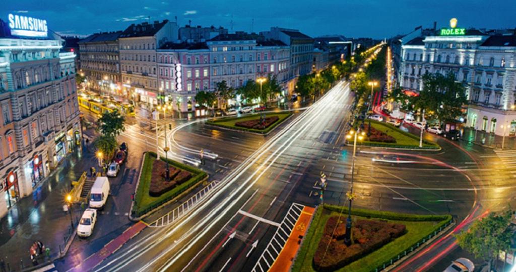 Výhľad na mesto Budapešť alebo výhľad na mesto priamo z apartmánu
