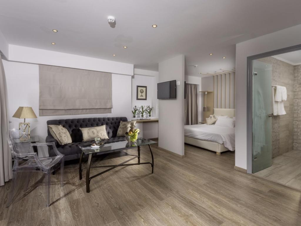 Postel nebo postele na pokoji v ubytování Elite Hotel