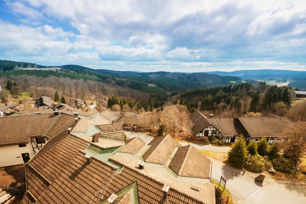 Een luchtfoto van Dorint Resort Winterberg
