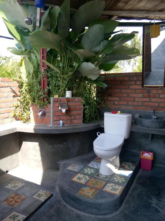 Posezení v ubytování Baliwid Villa Ubud