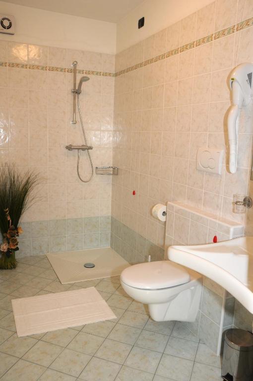 Łazienka w obiekcie Agritur alla Veduta