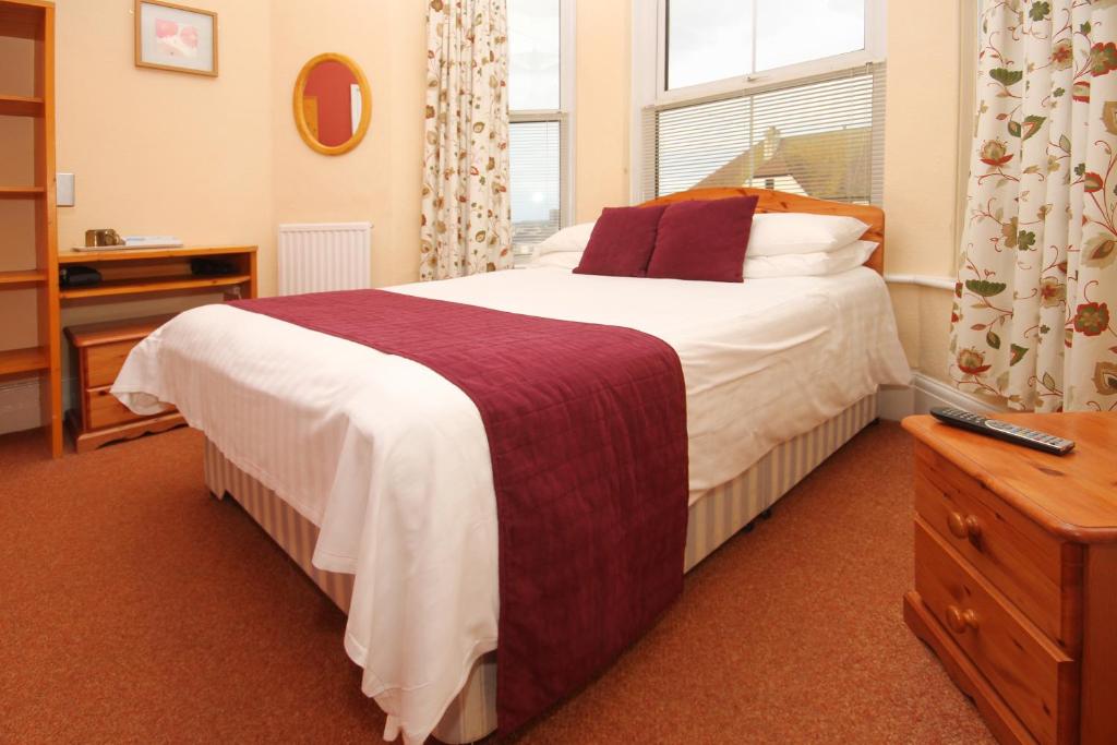 Letto o letti in una camera di Surfside Stop