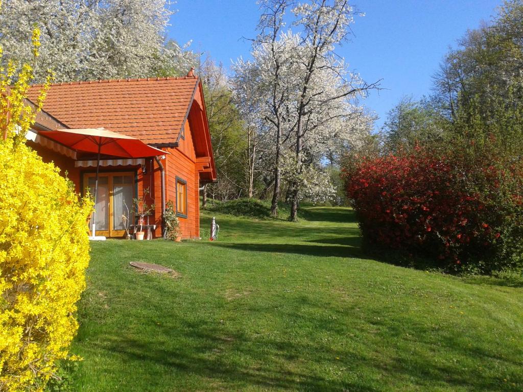 Zahrada ubytování Ferienwohnung Nostalgie