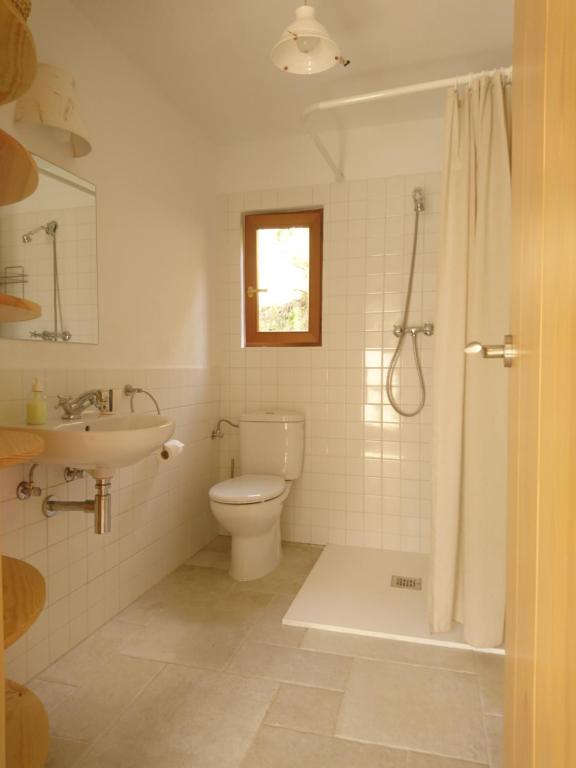 Koupelna v ubytování Casa Turreta