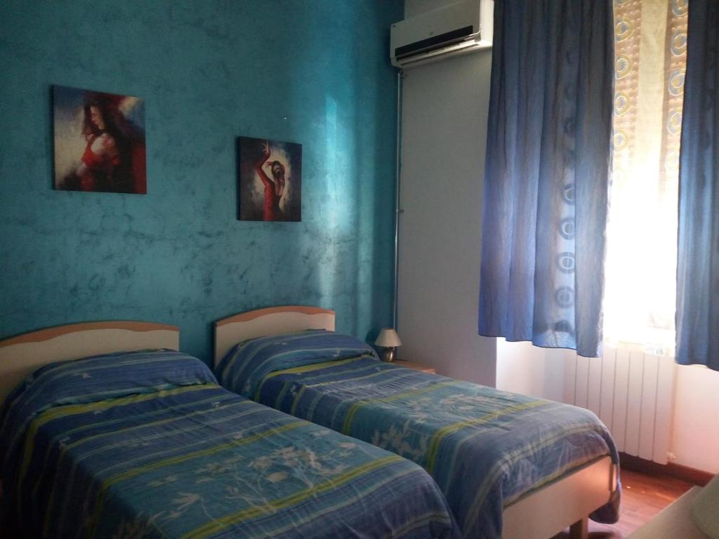 A bed or beds in a room at Eurelios