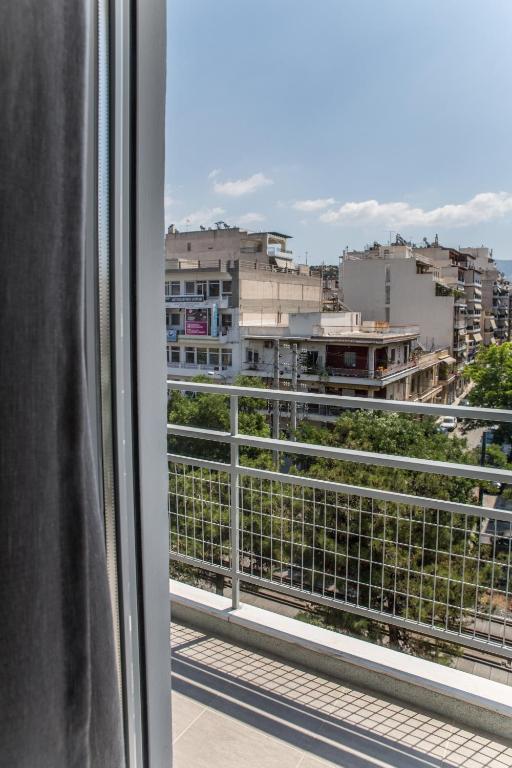 Balkón alebo terasa v ubytovaní Athens Life