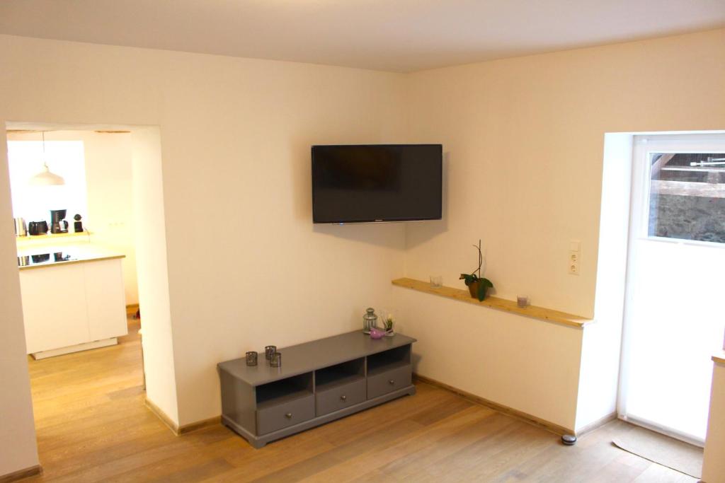 TV a/nebo společenská místnost v ubytování Ferienhaus in Langenlois