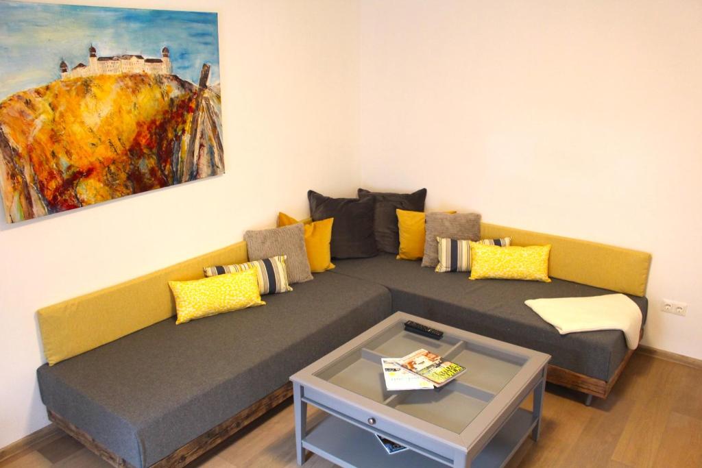 Posezení v ubytování Ferienhaus in Langenlois