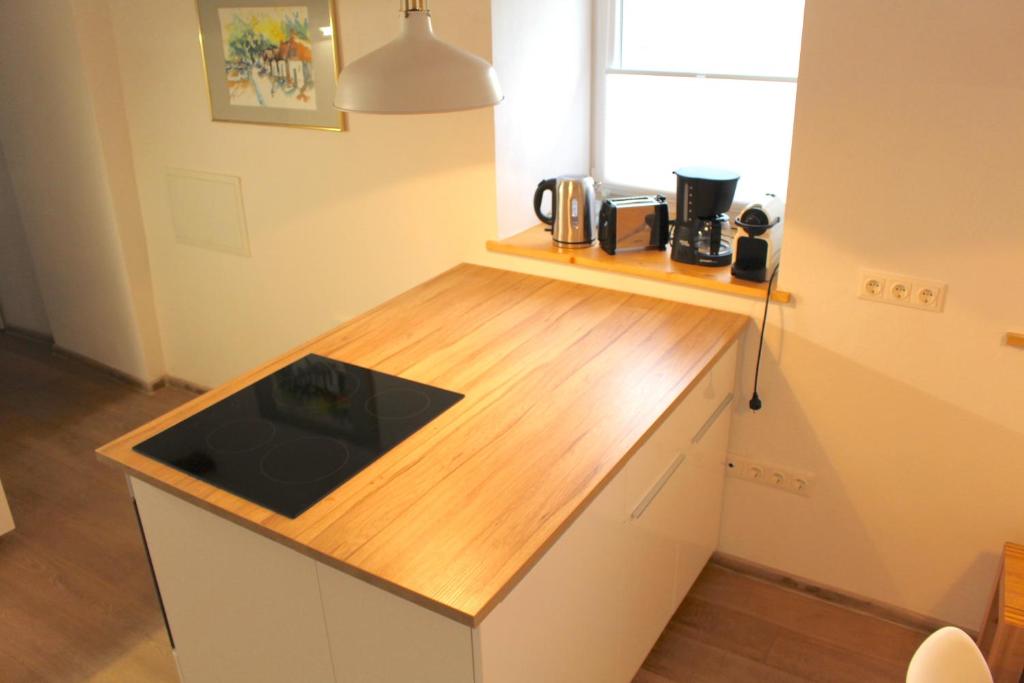 Kuchyň nebo kuchyňský kout v ubytování Ferienhaus in Langenlois