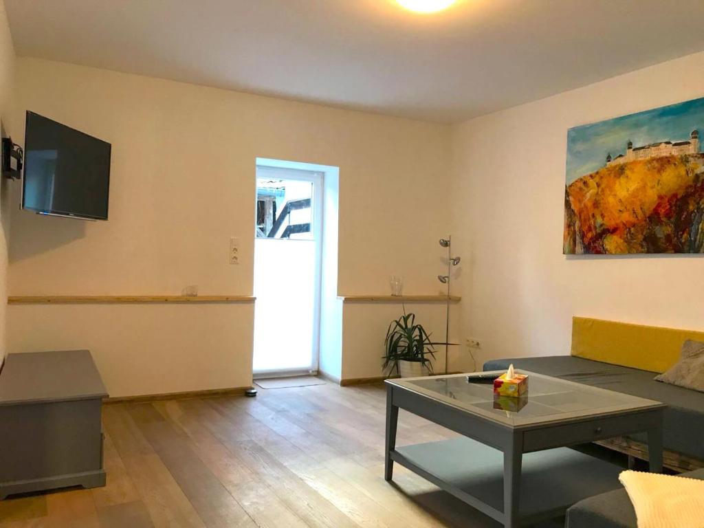 TV a/nebo společenská místnost v ubytování Ferienhaus in Langenlois
