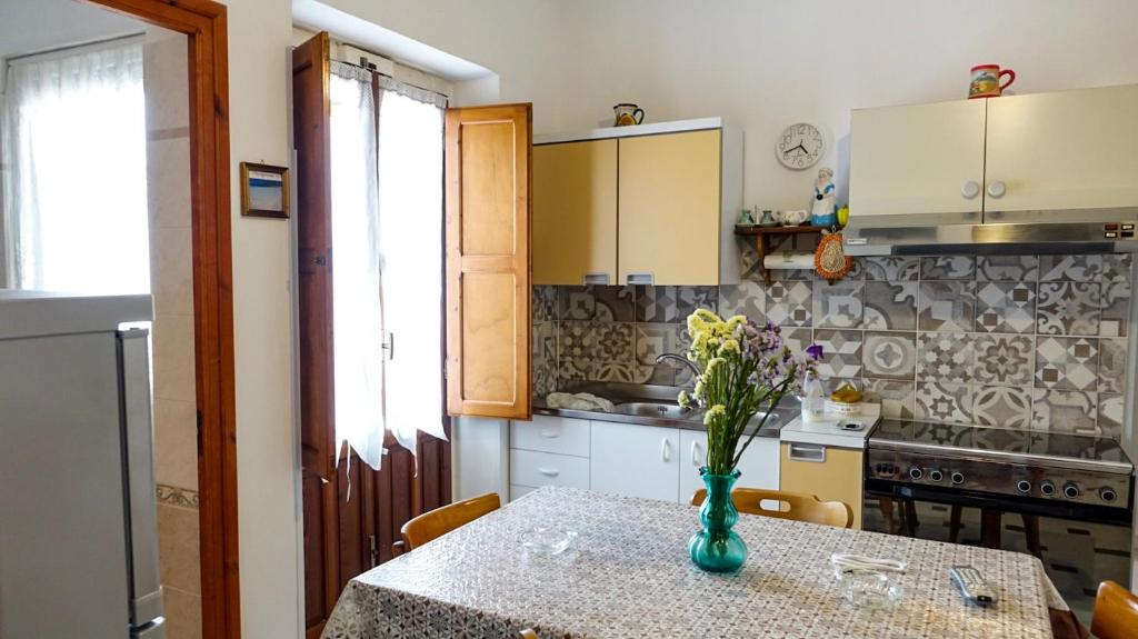 Kuchyň nebo kuchyňský kout v ubytování Scialae House