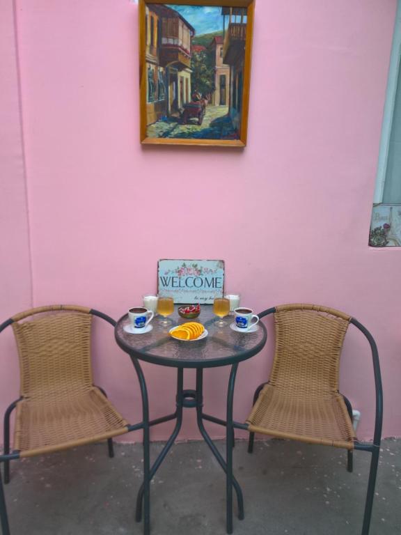 Posezení v ubytování Guest House Nise