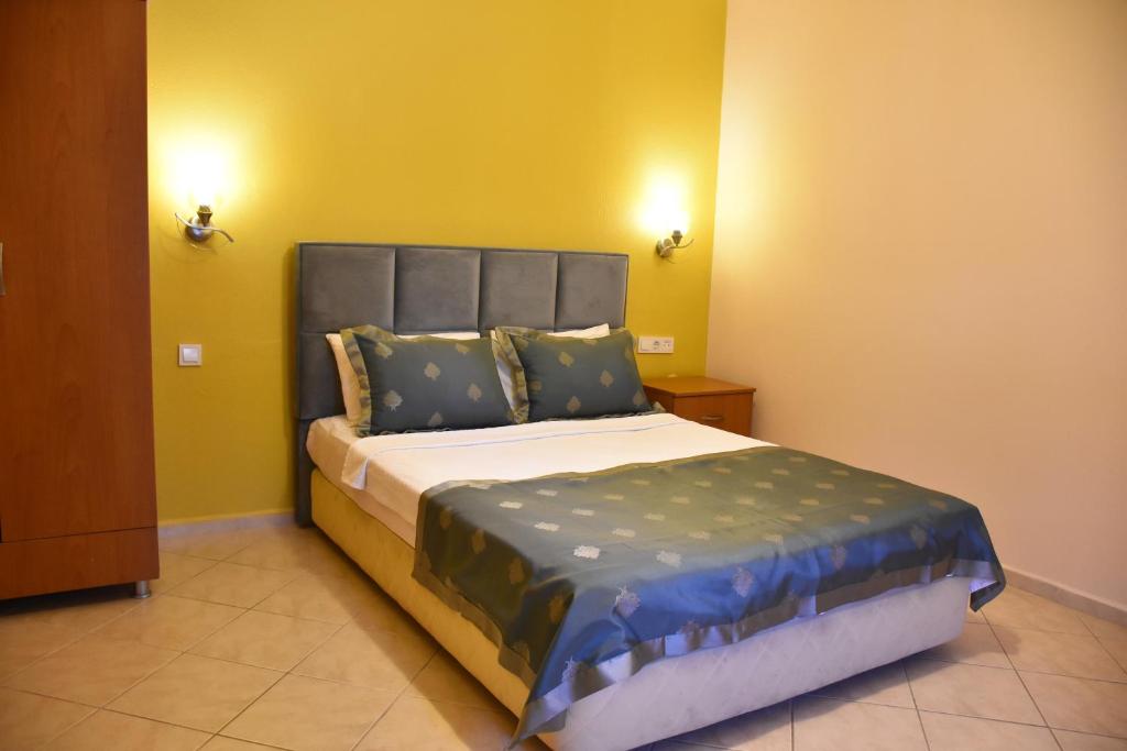 Postel nebo postele na pokoji v ubytování Aybey Apart Hotel