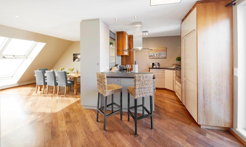 Kuchyň nebo kuchyňský kout v ubytování Vienna Penthouse 2
